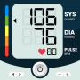 icon Blood Pressure Tracker App (Aplicativo de rastreamento de pressão)