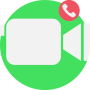 icon Application(FaceTime Para Android facetime Videochamada Chat Clue
)