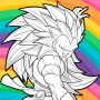 icon Dragon Game(Dragon Ultra Instinct Coloring)