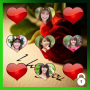 icon Love Pattern Lock Screen (Tela de bloqueio amor padrão)