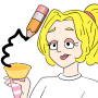 icon Draw Happy Life - drawing apps (Desenhe uma vida feliz - aplicativos de desenho)