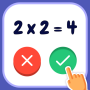 icon Multiplication Games Math quiz (Jogos de multiplicação Teste de matemática)