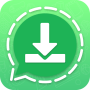 icon com.statussave.whatstorys.appsaver(App Saver de status - Downloader de status para WA
)