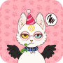 icon Cat Maker: Cat Emoji Sticker(Cat Maker: Arte de adesivo de emoji de gato)