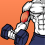icon Dumbbell Home Workout for Men (Treino em casa com halteres para homens)