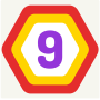 icon Up 9(UP 9 Hexa Puzzle! Mesclar todas as)