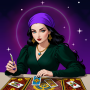 icon Tarot Card Reading & Horoscope (de horóscopo PicoSweet - deco Kawaii com 1 toque K+ TV ao vivo e VOD Bright Galaxy Keyboard Theme The Galeria de fotos da calculadora de IMC da feira universitária e editor de álbuns)