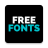 icon Free Fonts(Fontes grátis | Get Free Fonts
) 6.0