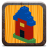 icon Buildings with building bricks(Edifícios, com, construindo tijolos) 3.10