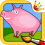 icon Farm Animals Puzzles Games 2+