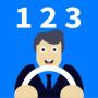 icon 123司機，計程車0%接單，司機賺最多 (123 motoristas, 0% pedidos de táxi, os motoristas ganham o máximo)