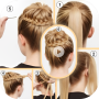 icon Girls Hairstyles step by step (Girls Penteados passo a passo)