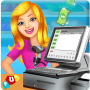 icon Supermarket cash register(Supermercado Caixa registradora Sim: gerente e caixa)