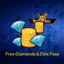icon Free Diamonds(Diamonds Free Elite passar por Free Fire
)