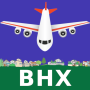 icon Flight Tracker Birmingham BHX (Rastreador de voo Birmingham BHX)