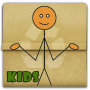 icon Learn to draw stick people for Kids(Aprenda a desenhar pessoas de pau)