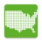 icon U.S.(E. O quebra-cabeça do mapa dos EUA) 3.2.3