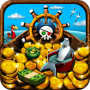 icon Pirates Coin Ship(Escavadora do partido da moeda de ouro dos piratas)