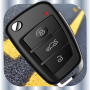 icon Car Key Simulator Prank Free(Simulador remoto de bloqueio de chave de carro)