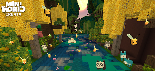 Mini World Block Art 0.35.13 MOD APK + Dados Dinheiro Ilimitado - APK Home