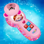 icon Princess Baby PhoneKids & Toddlers Play Phone(Girls Princess Baby Play Phone)
