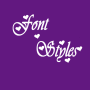 icon Font Styles(Estilos de fonte)