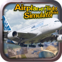 icon 3D Plane Flight Fly Simulator (Simulador de mosca de vôo de avião 3D)