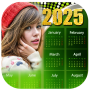 icon Calendar Photo Frames 2025 (Molduras para fotos do calendário 2025)