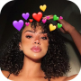 icon Crown Heart Photo Editor (Editor de fotos do coração da coroa)