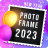 icon Happy New Year 2023(New Year Photo Frame 2023) 22.12.26