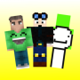 icon Youtubers skins(Youtubers para Minecraft
)