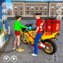 icon Pizza Bike Game(Pizza Bike Stunt Jogos de corrida
)