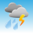 icon Thunderstormweather warnings(Thunderstorm- avisos meteorológicos) 1.0.46