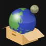 icon Planet simulation (Simulação do planeta)