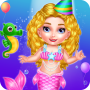 icon Mermaid Birthday Party (Festa de aniversário da sereia
)