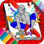 icon Spider Hero Coloring Book(Coloração: Spider Hero Man
)