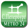 icon Saint Petersburg, Russia map for Metro24(São Petersburgo (Metro 24))