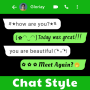 icon Chat Style - Text Changer (Estilo de bate-papo - Trocador de texto)