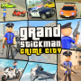 icon Stickman Gangster Crime Games(Stickman Mafia hero Gang City)
