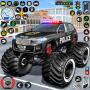 icon Police Monster Truck Chase(Polícia Monster Truck Jogos de Carros)