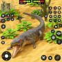 icon Crocodile Attack Sim 2023(Crocodile Games Animal Sim 3D)