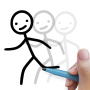 icon Stickman: draw animation maker (Stickman: criador de animação)