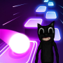 icon Cartoon Cat Tiles Hop Game(Desenhos Animados Gato Tiles Hop Jogo
)