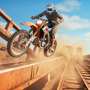 icon Racing Moto: Beach Jumping Simulator(Motocross Beach Bike Games 3D)