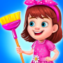 icon Messy House Cleaning(Princess Messy House Cleaning: Girls Activities
)