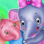 icon Baby elephant - animal newborn pet vet doctor (bebê elefante - animal recém-nascido animal de estimação vet médico
)