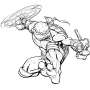 icon Draw Ninja Turtles(de artifício Como desenhar TMNT
)