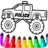 icon Monster Truck Coloring Book(Monster Car e Truck Coloring) 5