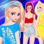 icon Sisters DressUp(Jogo de vestir lindas irmãs)