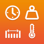 icon Unit converter, Convert metric ()